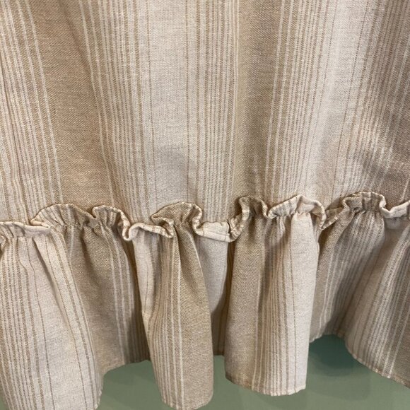 Altar'd State Cream Ruffled Midi Dress SIze‎ Small NEW NWT - Picture 5 of 5